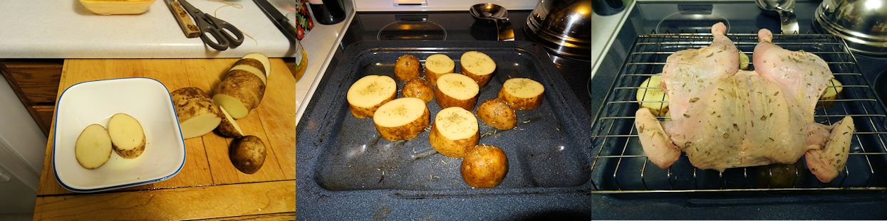 Roast Chicken and Potatoes 2