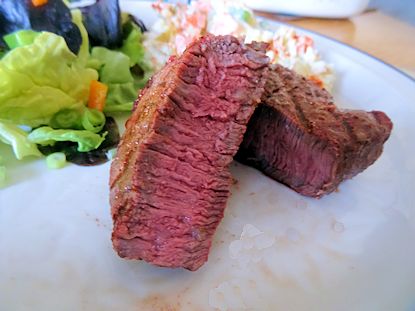 Smoker Tri Tip Steak at oldfatguy.ca