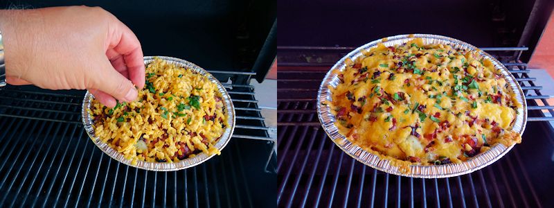 Grilled Ham Cheese & Potatoes 3