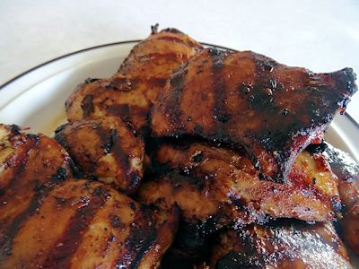 Quick East West Grilled Chicken at oldfatguy.ca