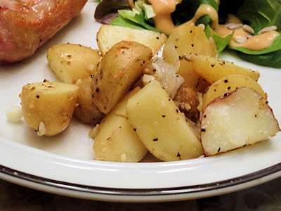 Chophouse Grilled Potatoes at oldfatguy.ca