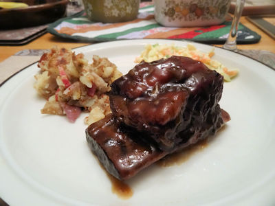 Old Fat Guy Smoked Short Ribs 07