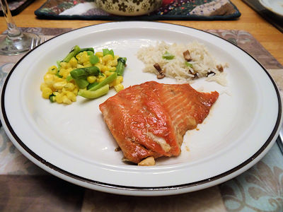 Maple Glazed Salmon 4