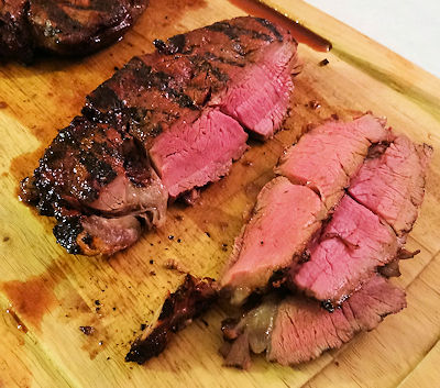 Grilled Fillet Steak at oldfatguy.ca