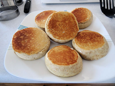 Sourdough English Muffins 2016 4