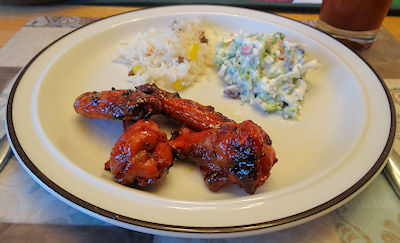 Honey Teriyaki Wings 8