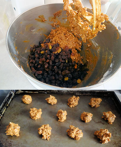 Molasses Oatmeal Cookies 4