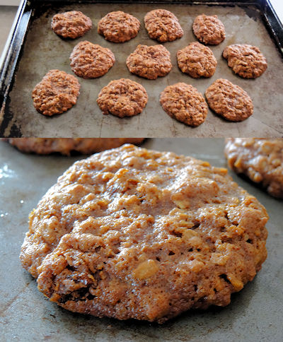 Molasses Oatmeal Cookies 5