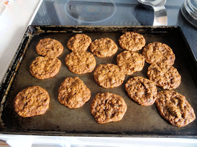 Old Fashioned Oatmeal Raisin Cookies 3